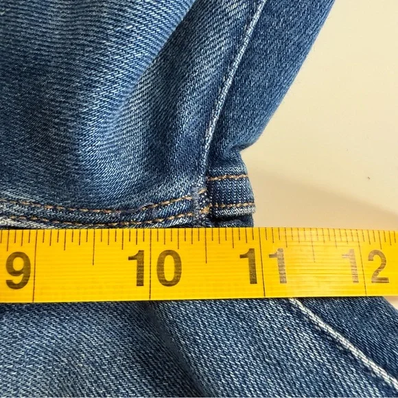 NWT MOTHER The Insider Crop Step Fray Work Hard Play Hard Size 26 - Picture 12 of 14